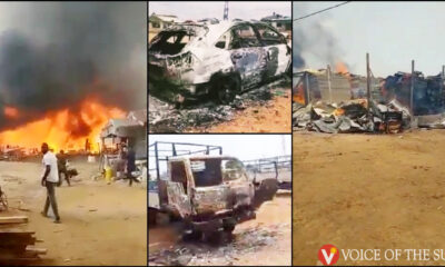 How Northern Mob Set Fire To Igbo Market In Dei-Dei, Abuja, Destroying Goods Worth Hundreds Of Millions, Leaving About 5 Dead