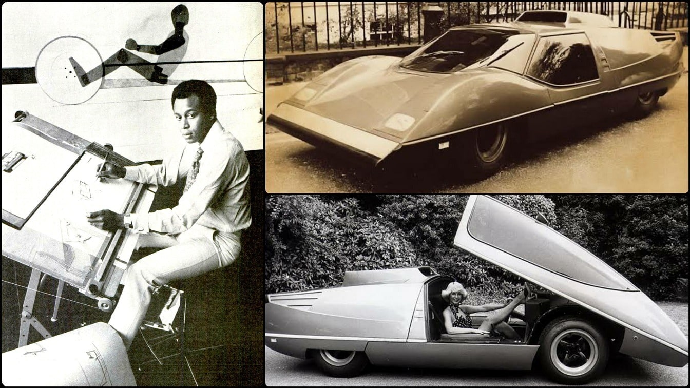 Meet Igbo Man, David Gittens, Who Designed & Built A Car Called 'Ikenga Gt' In 1967 In United Kingdom