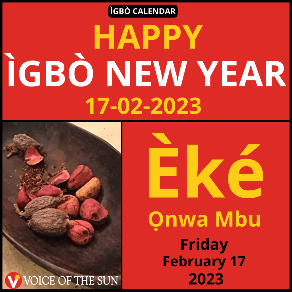 Igbo New Year 2023