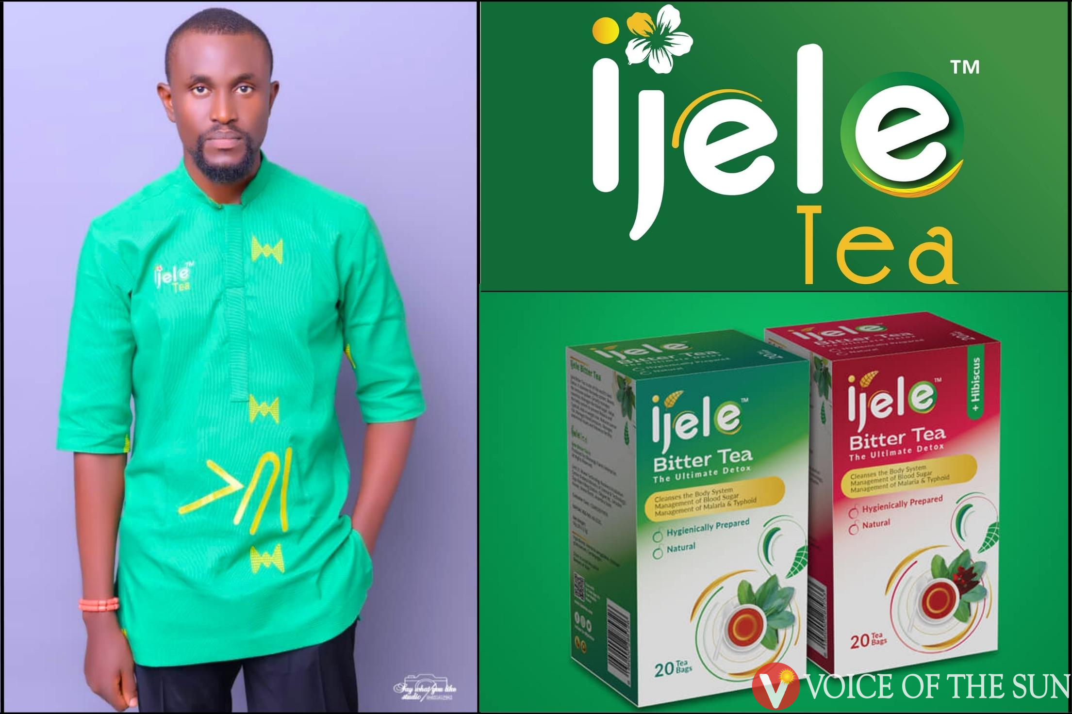 Meet The Igbo Entrepreneur Who Manufactures Nigeria's Leading Herbal Tea Brand Known As 'Ijele Tea'