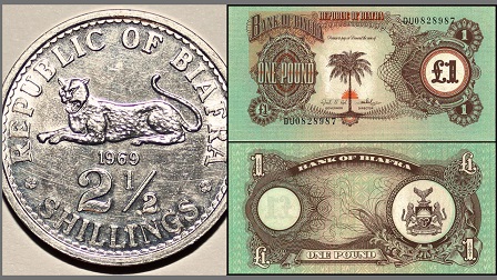 Biafran Pounds Used By Ndi Igbo During The Biafran War