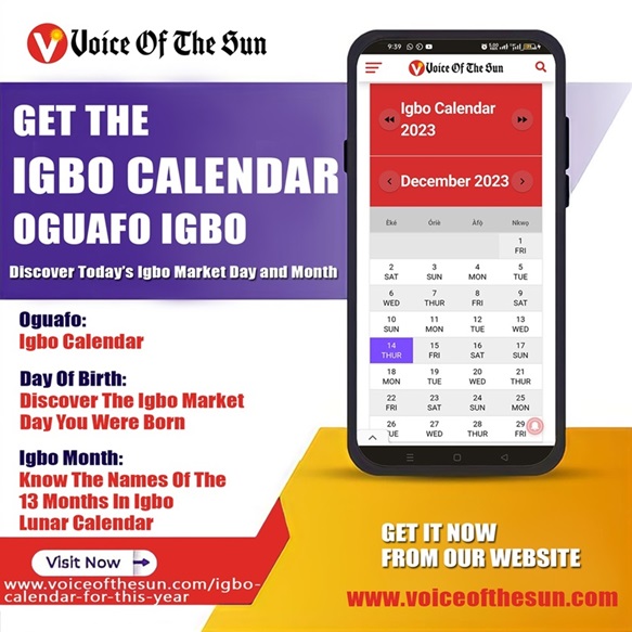 igbo calendar today