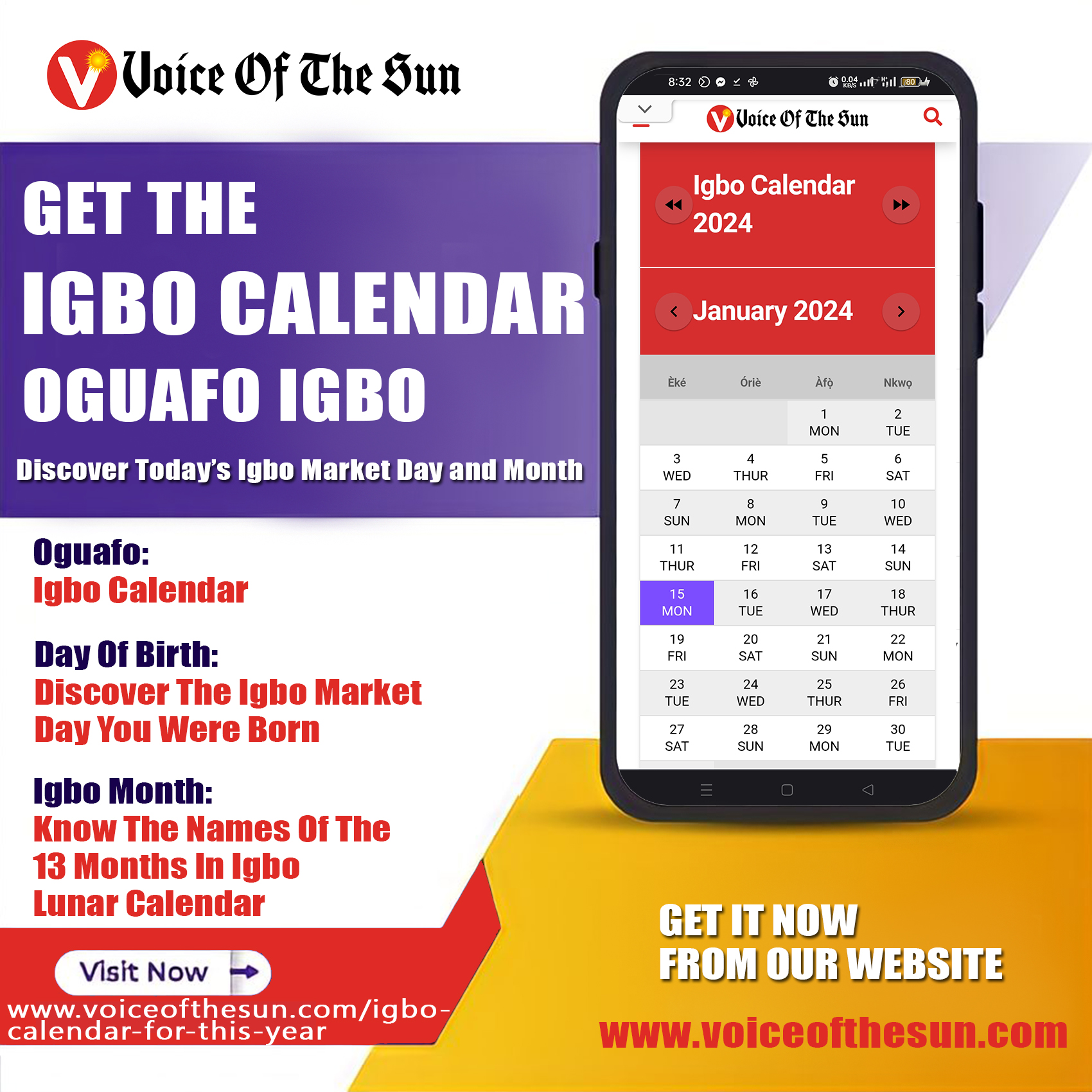 Igbo Calendar 2025 January In Nigeria 