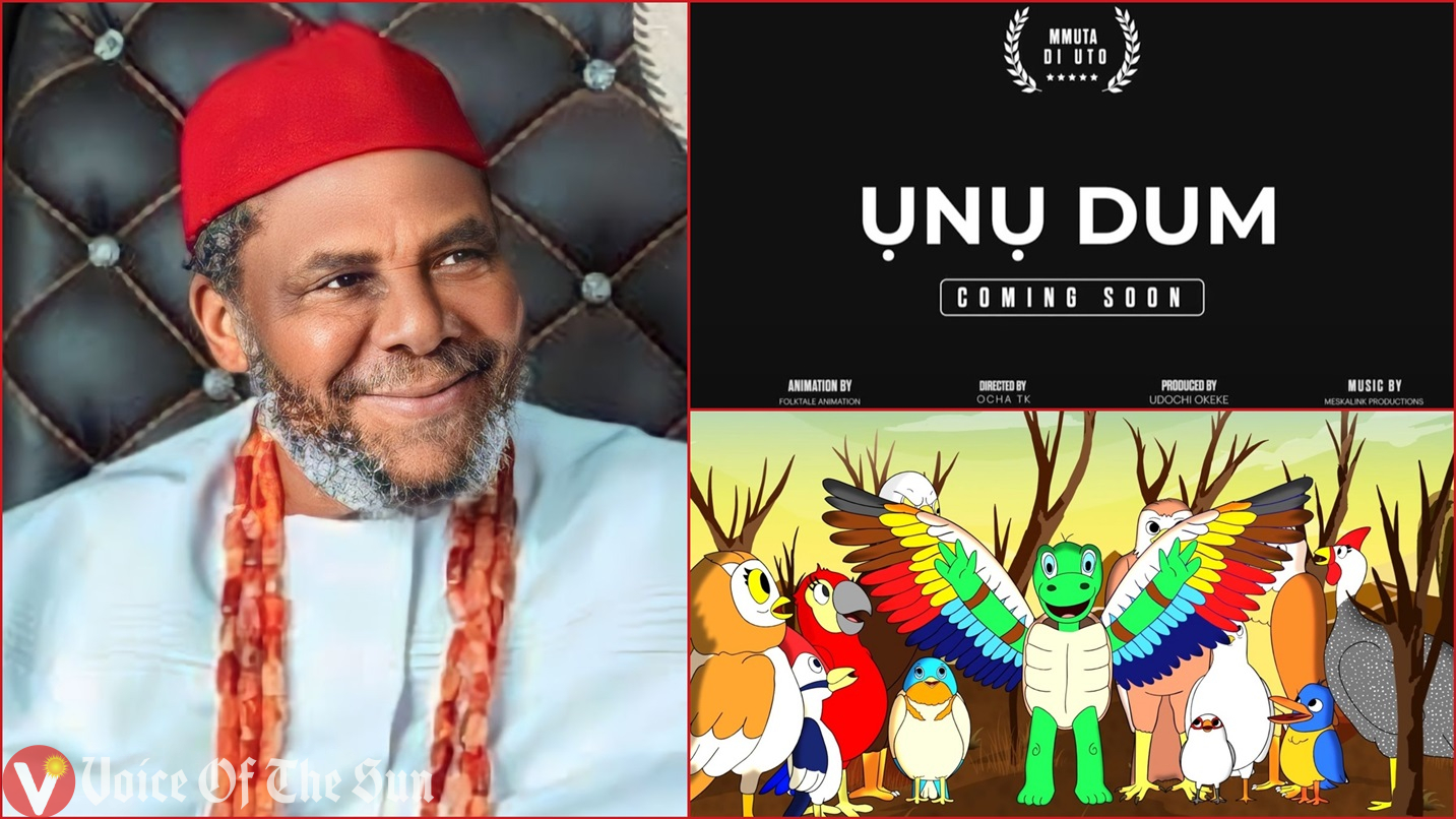 Pete Edchie Endorses ỤNỤ DUM, An Animated Igbo Film Produced By Mmụta Dị Ụtọ, Bringing a Classic Igbo Folktale To Life