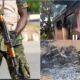 Soldiers Invade And Burn Houses In Ubahudara-Okija, Anambra, Vows To Return To Finish Them Off