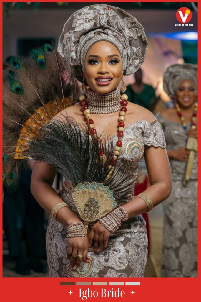 Igbo bride Igbo bride traditional weddings George dress 30