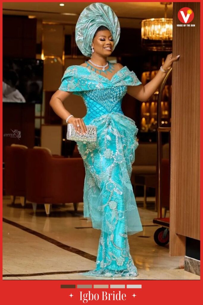 Igbo bride Igbo bride traditional weddings George dress 35