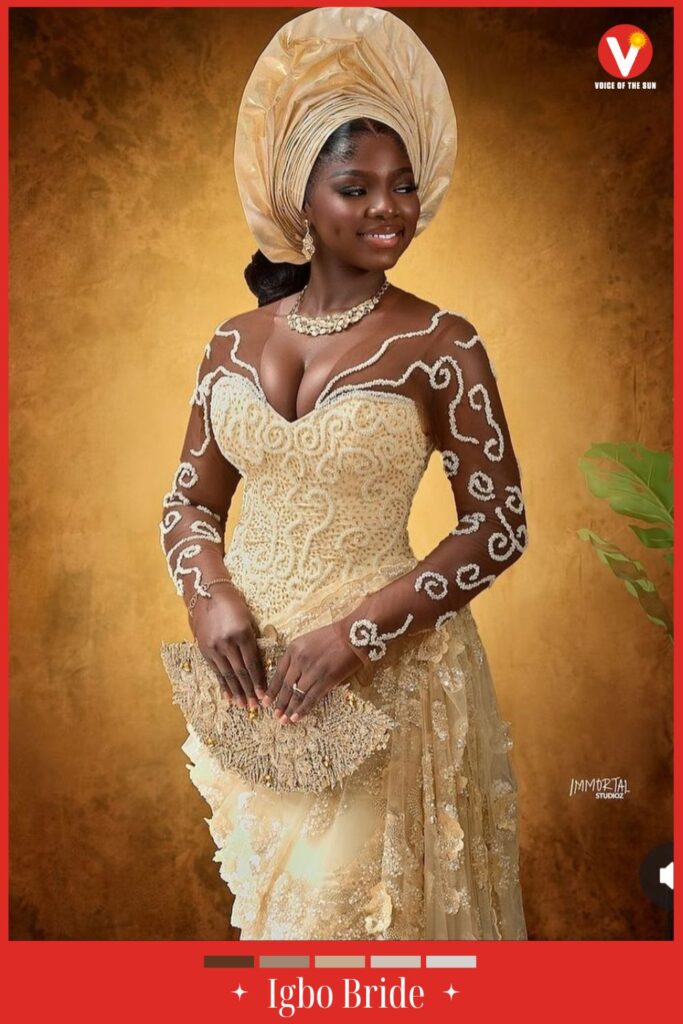 Igbo bride Igbo bride traditional weddings George dress 36