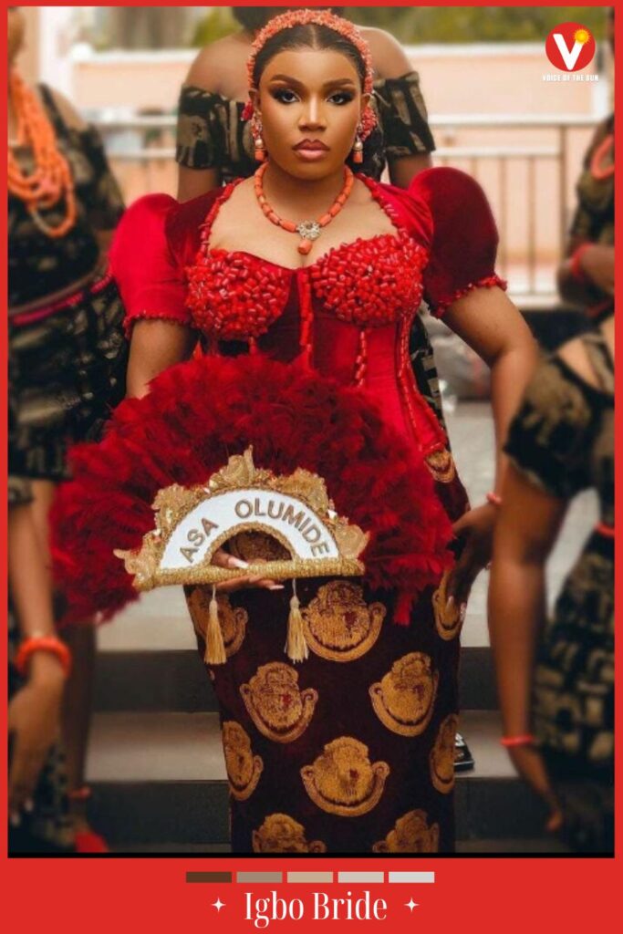 igbo bride traditional weddings 46